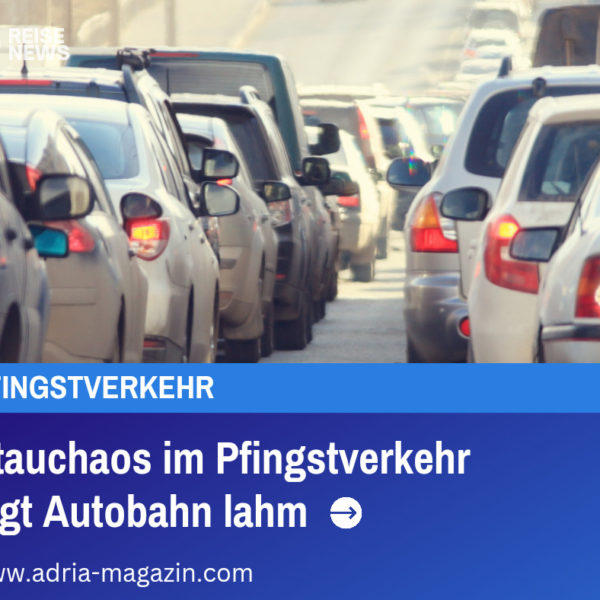 Stauchaos im Pfingstverkehr legt Autobahn lahm