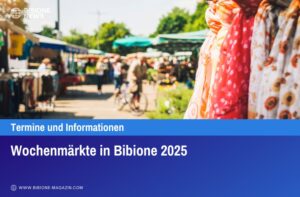 Wochenmärkte in Bibione 2025