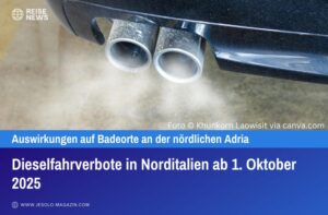 Dieselfahrverbote in Norditalien ab 1. Oktober 2025