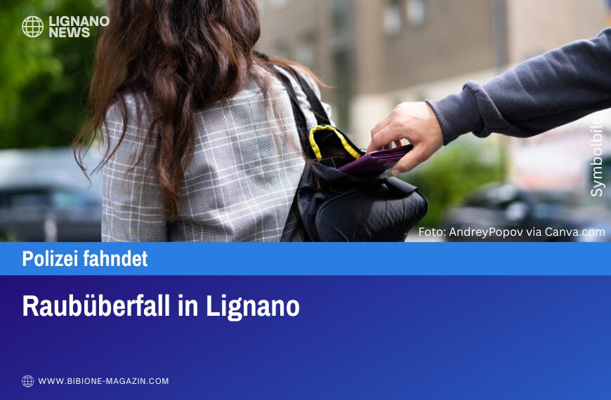 Raubüberfall in Lignano