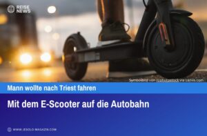 Mit dem E-Scooter auf die Autobahn