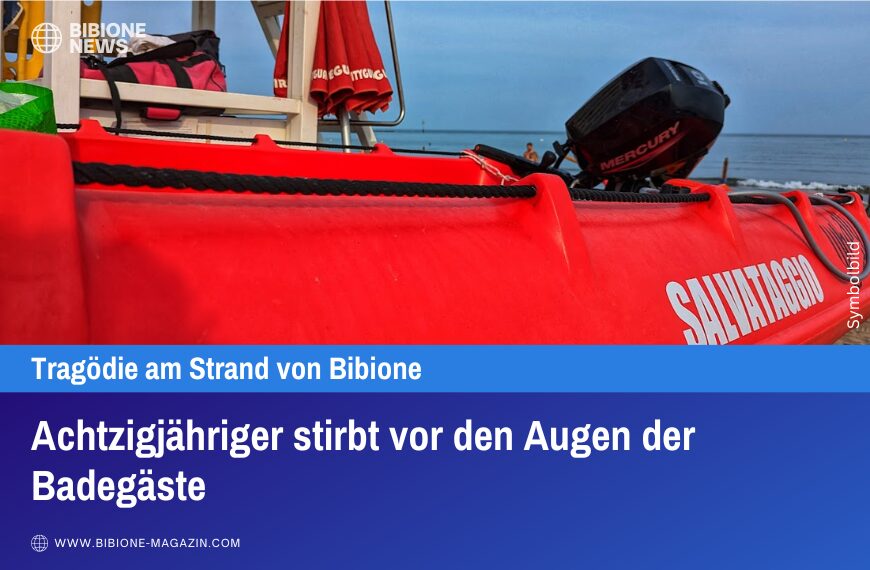 Achtzigjähriger stirbt vor den Augen der Badegäste