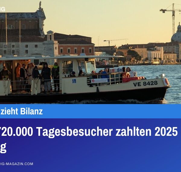 Über 720.000 Tagesbesucher zahlten 2025 den Zugang