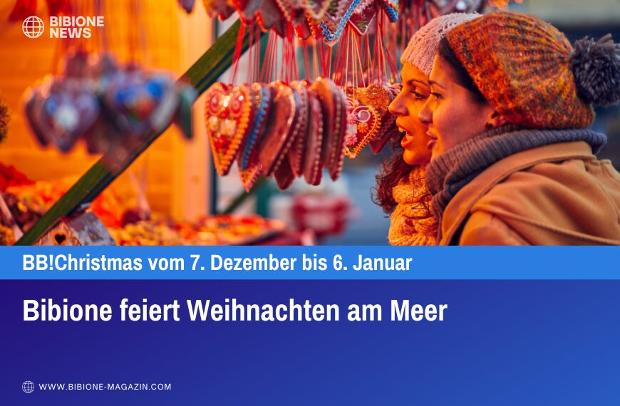 Bibione feiert Weihnachten am Meer