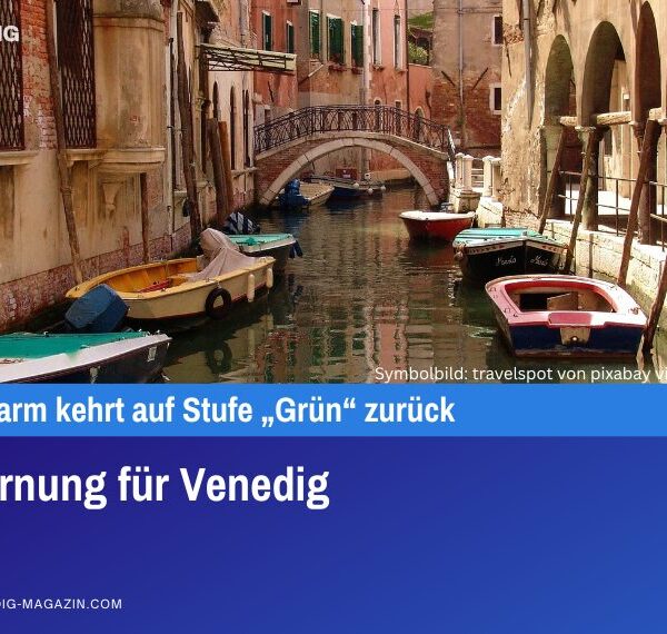 Entwarnung für Venedig