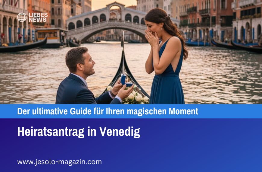 Heiratsantrag in Venedig